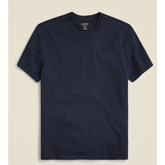J.Crew Classic Broken-In Short Sleeve Crewneck Tee Mens L Black Pullover Cotton - Picture 1 of 6